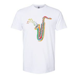 Musical Instrument Saxophone Player Gift Saxophone Softstyle CVC T-Shirt