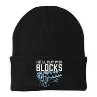 Mechanic I Still Play With Blocks Funny Car Engine Beanie
