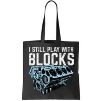 Mechanic I Still Play With Blocks Funny Car Engine Bag
