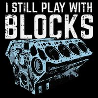 Mechanic I Still Play With Blocks Funny Car Engine Mousepad