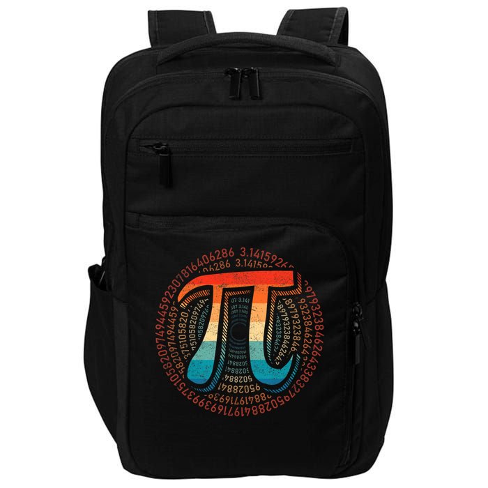 Math Is Simple As Pi Math Teacher Happy Pi Day Lover Impact Tech Backpack