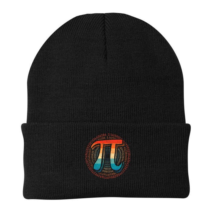 Math Is Simple As Pi Math Teacher Happy Pi Day Lover Knit Cap Winter Beanie
