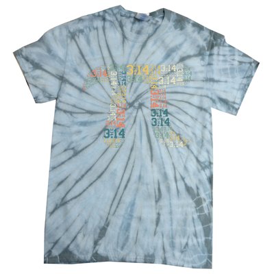 Math Instructor Science Major Education Math Formula Cuber Tie-Dye T-Shirt