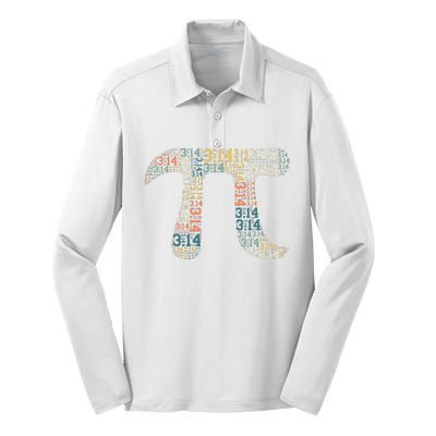 Math Instructor Science Major Education Math Formula Cuber Silk Touch Performance Long Sleeve Polo