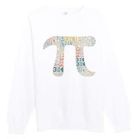 Math Instructor Science Major Education Math Formula Cuber Premium Crewneck Sweatshirt