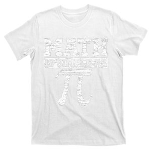 Math Is Simple as Pi Funny Pi Happy Pi Day T-Shirt