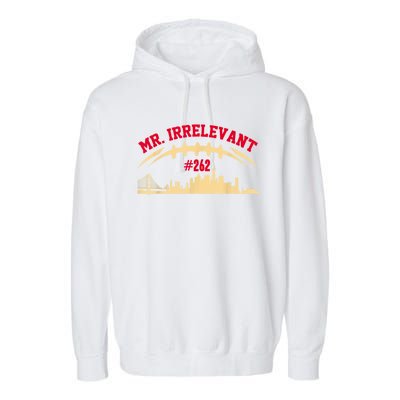 Mr Irrelevant San Francisco 262 Brock Hard Purdy Women Garment-Dyed Fleece Hoodie