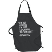 May I Suggest The Roast Beef Fun Embarrassing Inappropriate Full-Length Apron With Pockets