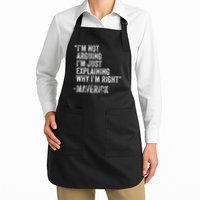 May I Suggest The Roast Beef Fun Embarrassing Inappropriate Full-Length Apron With Pockets