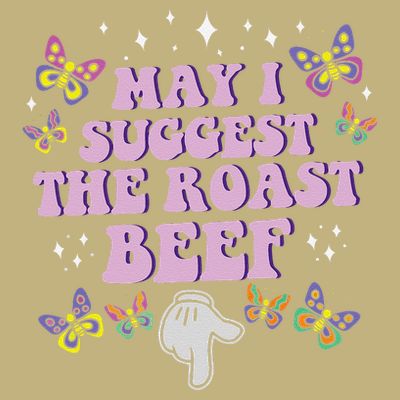 May I Suggest The Roast Beef Funny Embarrassing Adult Humor T-Shirt