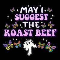 May I Suggest The Roast Beef Funny Embarrassing Adult Humor Backpack