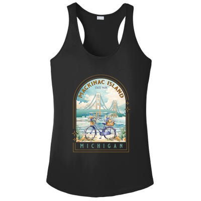 Mackinac Island State Park Michigan Usa Lake Huron Souvenir Ladies PosiCharge Competitor Racerback Tank