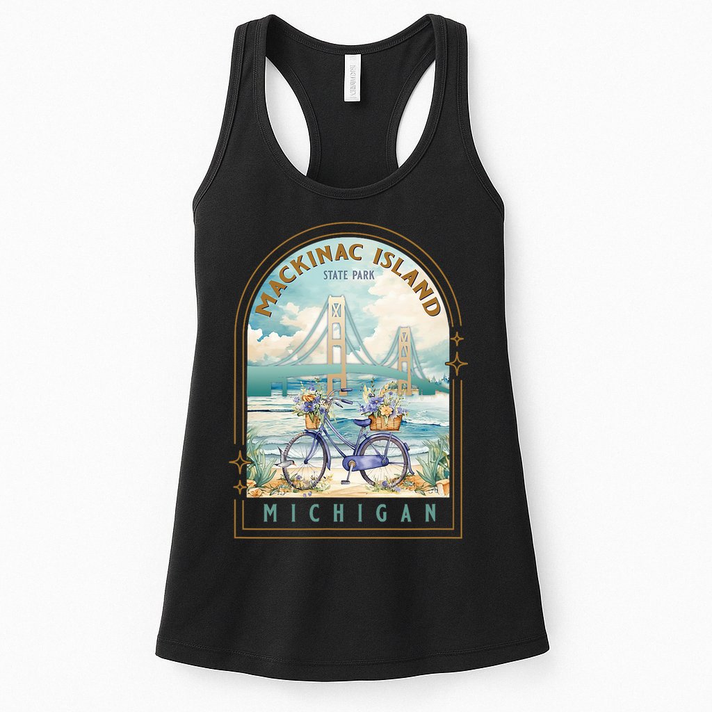 Mackinac Island State Park Michigan Usa Lake Huron Souvenir Womens Tank Top