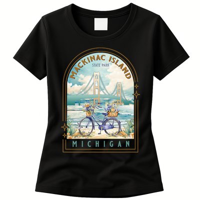 Mackinac Island State Park Michigan Usa Lake Huron Souvenir Womens T-Shirt
