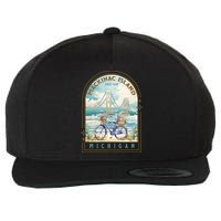 Mackinac Island State Park Michigan Usa Lake Huron Souvenir Wool Snapback Cap