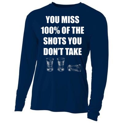 Miss 100% Of The Shots You Don't Take Cooling Performance Long Sleeve Crew