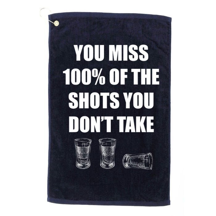 Miss 100% Of The Shots You Don't Take Golf Towel