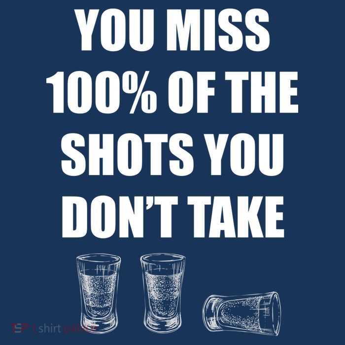 Miss 100% Of The Shots You Don't Take Women's V-Neck T-Shirt