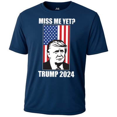 Miss Me Yet? Trump 2024 USA American Flag Performance Shirt
