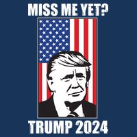 Miss Me Yet? Trump 2024 USA American Flag Visor