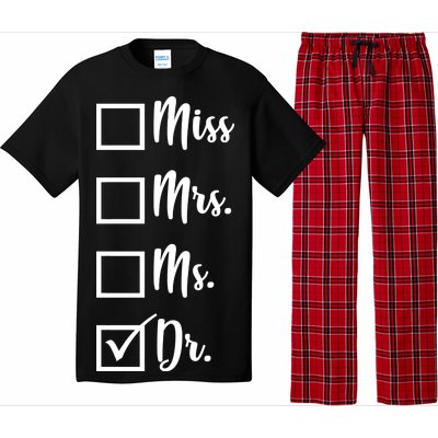 Miss Mrs Ms Dr Pajama Set