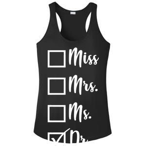 Miss Mrs Ms Dr Ladies PosiCharge Competitor Racerback Tank