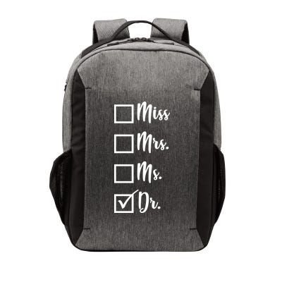Miss Mrs Ms Dr Vector Backpack