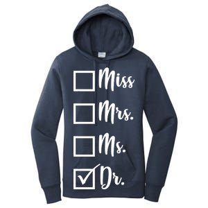 Miss Mrs Ms Dr Women's Pullover Hoodie