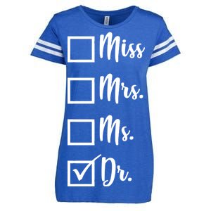 Miss Mrs Ms Dr Enza Ladies Jersey Football T-Shirt