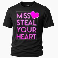 Miss Steal Your Heart Valentines Day Cooling Performance Crew T-Shirt