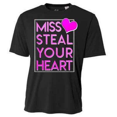 Miss Steal Your Heart Valentines Day Cooling Performance Crew T-Shirt