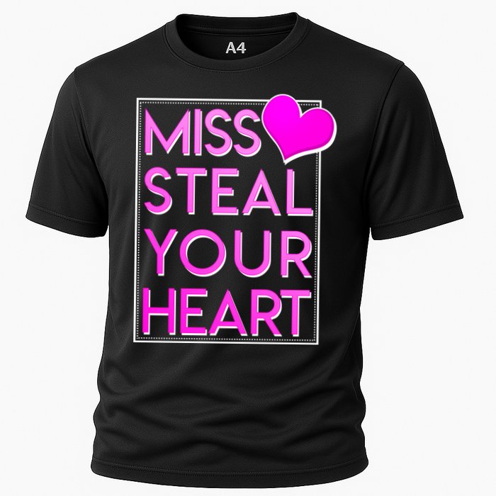 Miss Steal Your Heart Valentines Day Cooling Performance Crew T-Shirt