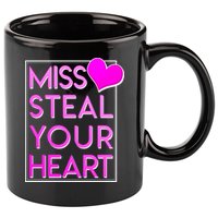 Miss Steal Your Heart Valentines Day 11oz C Handle Ceramic Mug