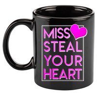 Miss Steal Your Heart Valentines Day 11oz C Handle Ceramic Mug