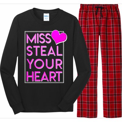 Miss Steal Your Heart Valentines Day Long Sleeve Pajama Set