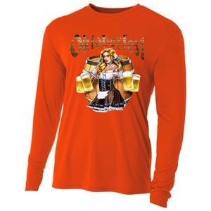 Miss Wiesn Oktoberfest Cooling Performance Long Sleeve Crew