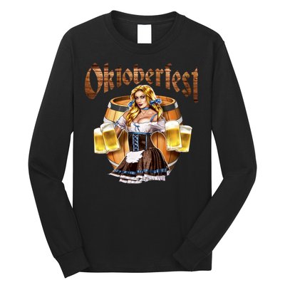 Miss Wiesn Oktoberfest Long Sleeve Shirt