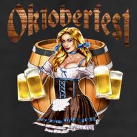 Miss Wiesn Oktoberfest 11oz C Handle Ceramic Mug