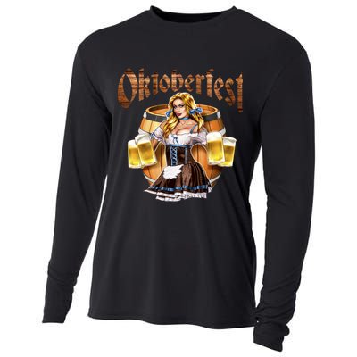 Miss Wiesn Oktoberfest Cooling Performance Long Sleeve Crew