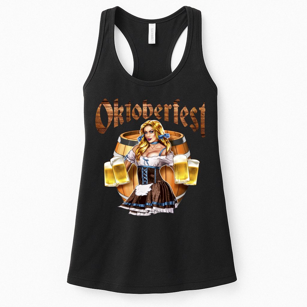Miss Wiesn Oktoberfest Womens Tank Top