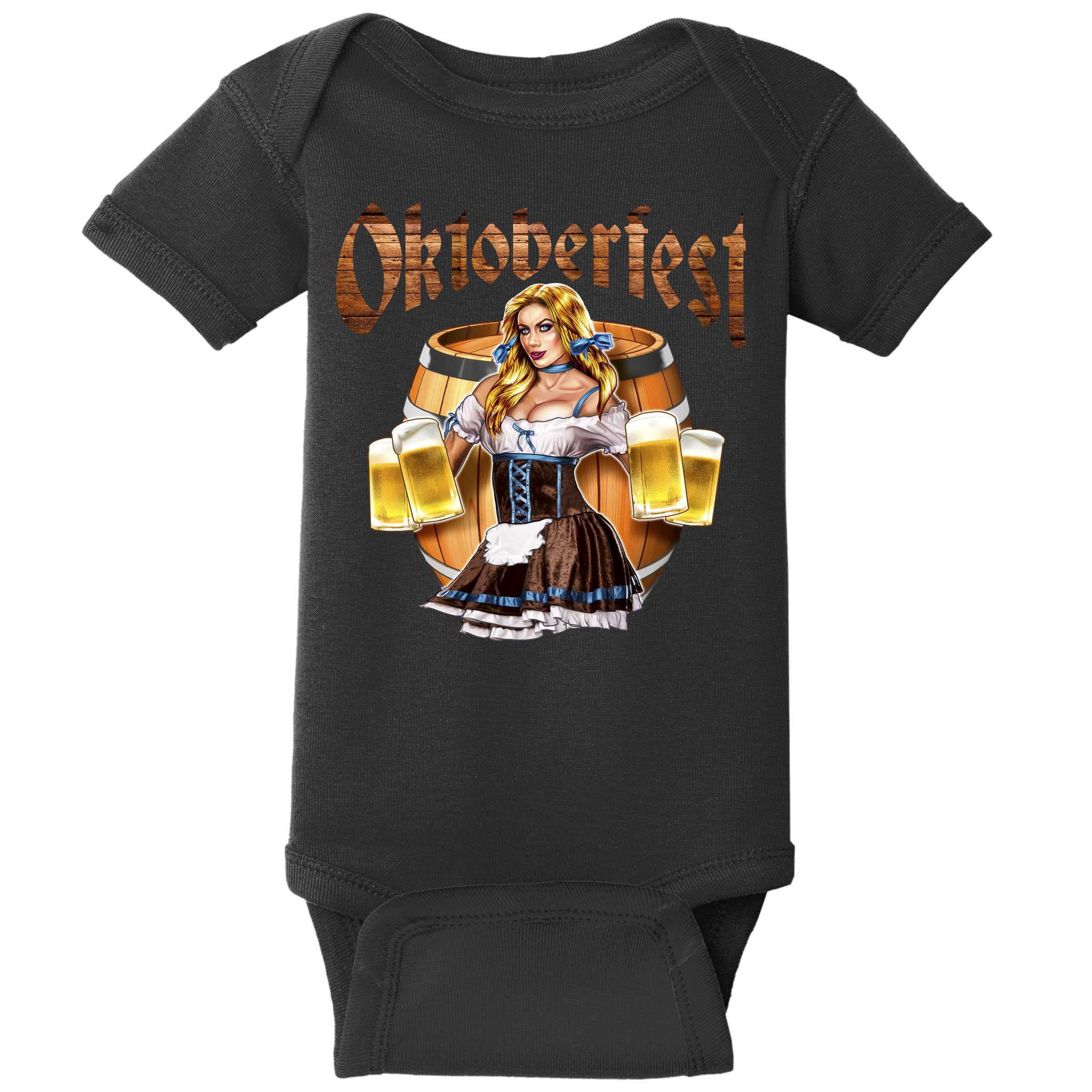 Miss Wiesn Oktoberfest Baby Bodysuit