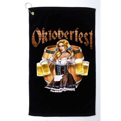 Miss Wiesn Oktoberfest Golf Towel