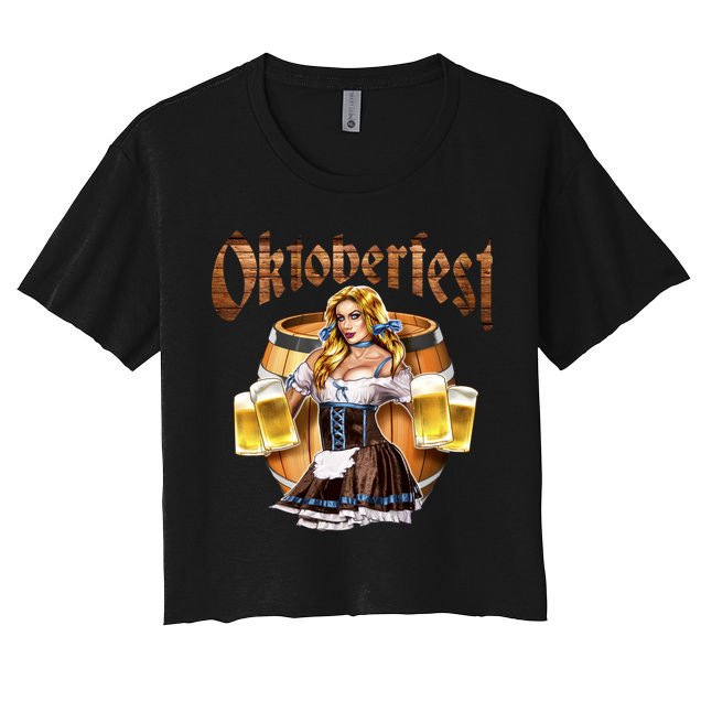 Miss Wiesn Oktoberfest Crop Top