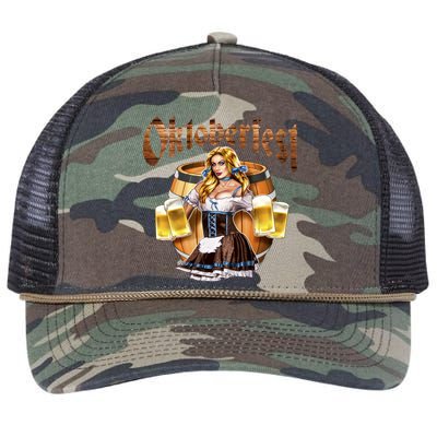 Miss Wiesn Oktoberfest Retro Rope Trucker Hat Cap