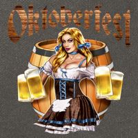 Miss Wiesn Oktoberfest Cotton Canvas Backpack