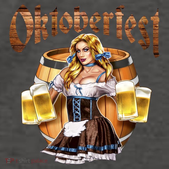 Miss Wiesn Oktoberfest Vector Backpack