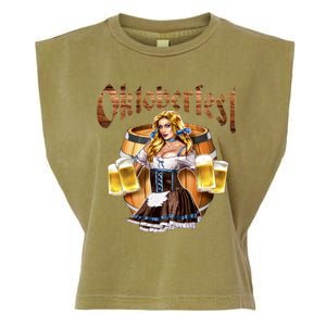 Miss Wiesn Oktoberfest Garment-Dyed Women's Muscle Tee