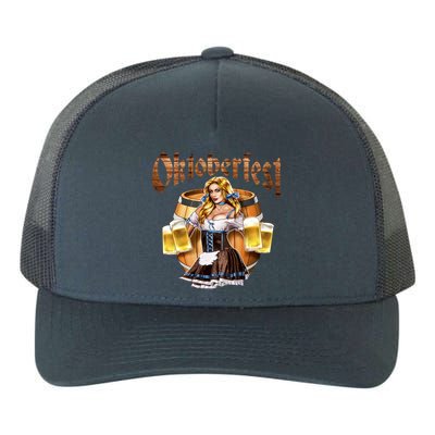 Miss Wiesn Oktoberfest Yupoong Adult 5-Panel Trucker Hat