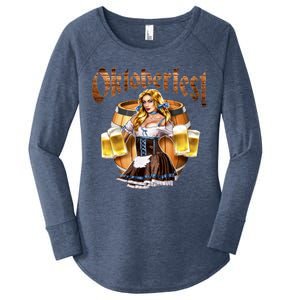 Miss Wiesn Oktoberfest Women's Perfect Tri Tunic Long Sleeve Shirt