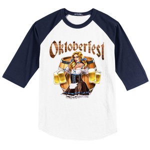 Miss Wiesn Oktoberfest Baseball Sleeve Shirt